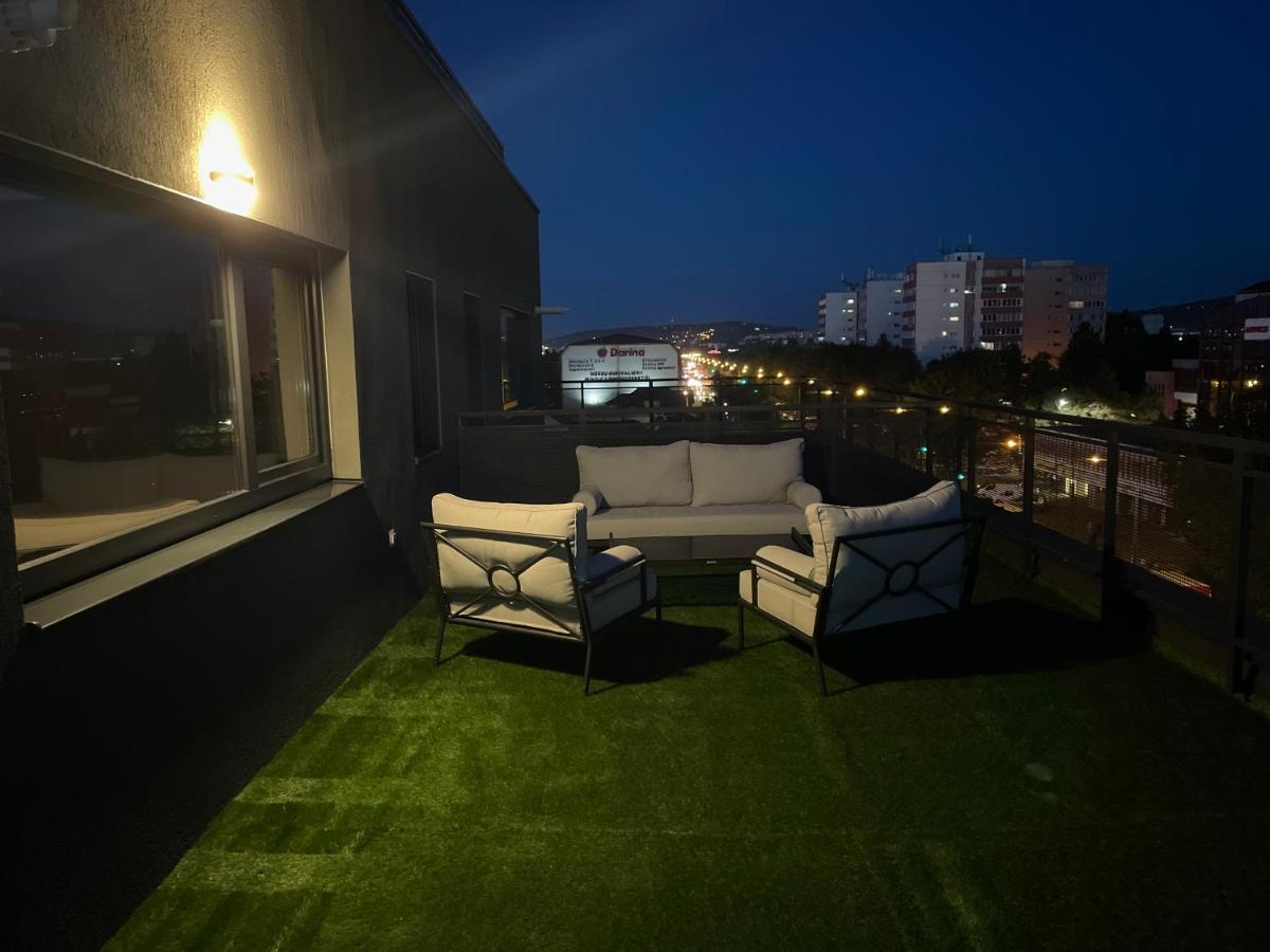 Ferienwohnung Best View Terrace Târgu-Mureş Exterior foto